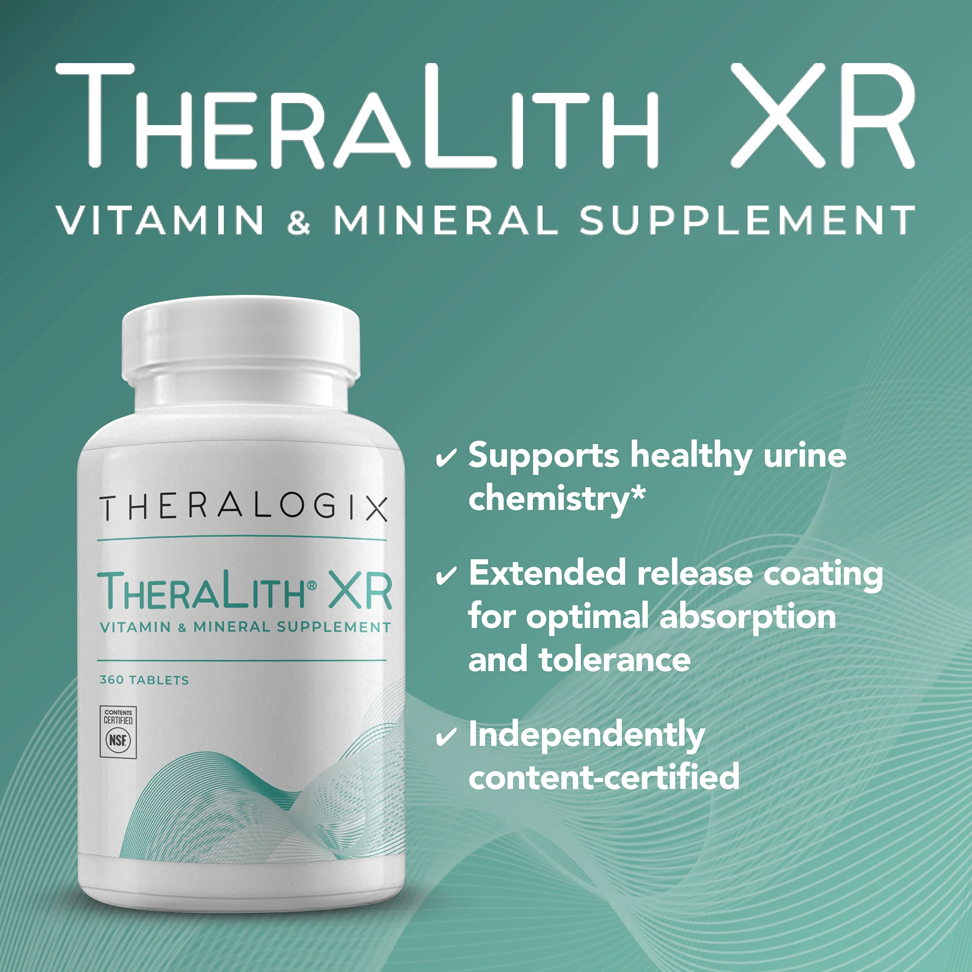TheraLith® XR Vitamin & Mineral Supplement - Image 2